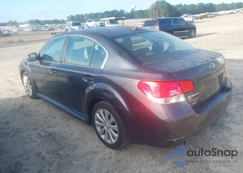 2011 Subaru Legacy 2.5I Limited from USA, damaged, VIN 4S3BMBK69B3260778